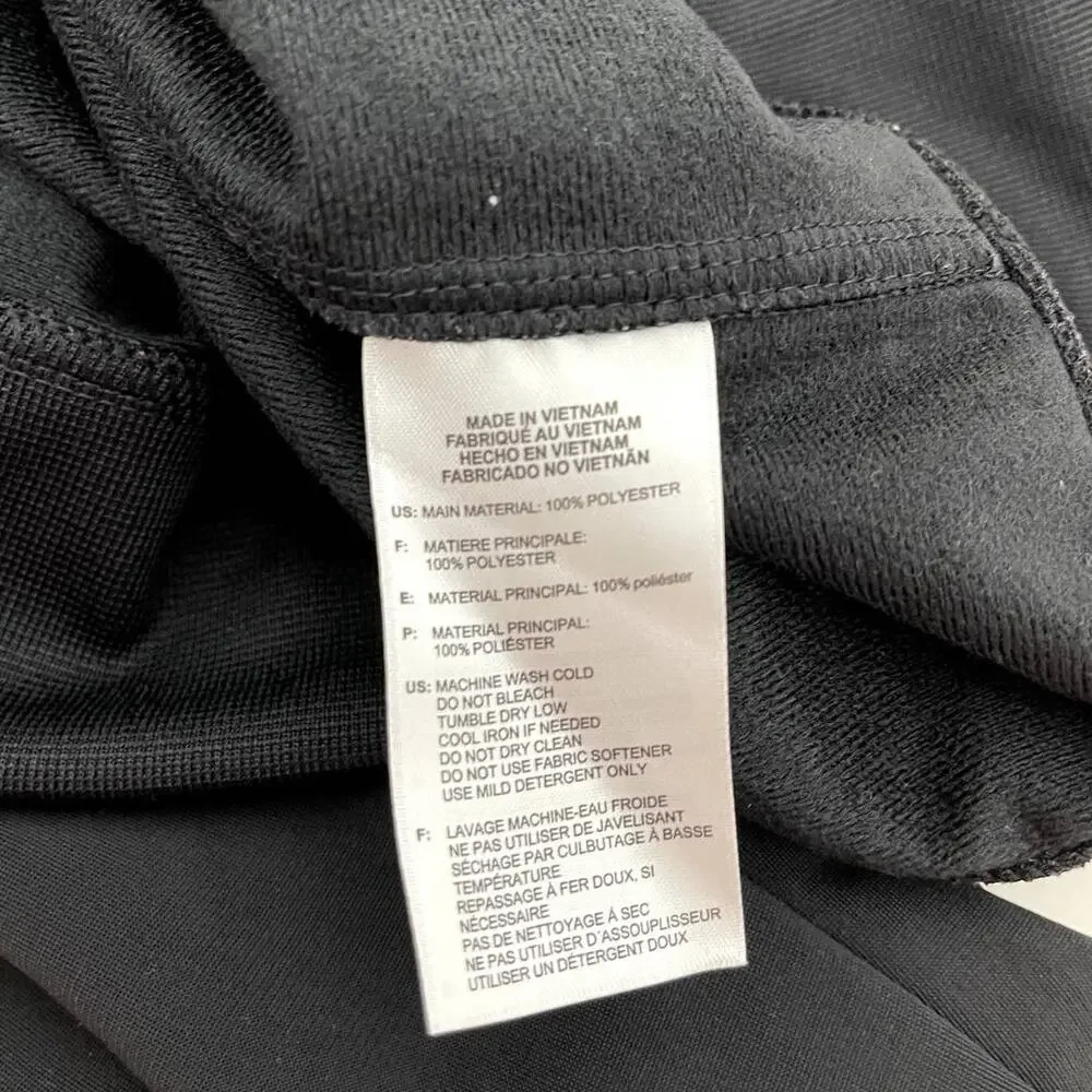 Adidas Mens Track Full Zip Jacket Black Large - Picture 8 of 9